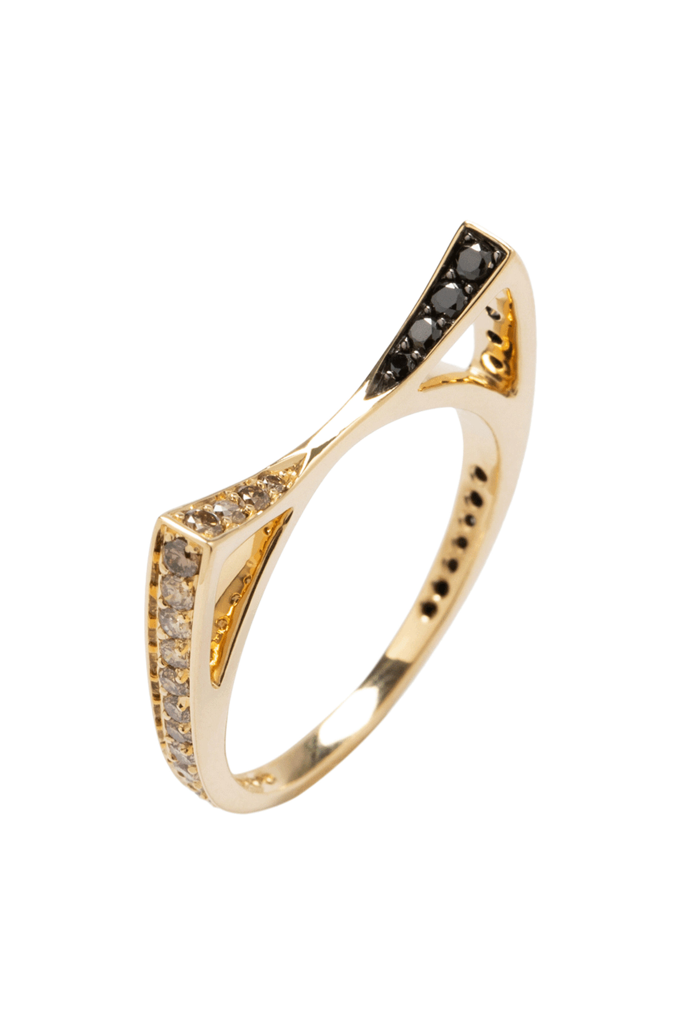 Ara Vartanian - Black & White Diamond Ring