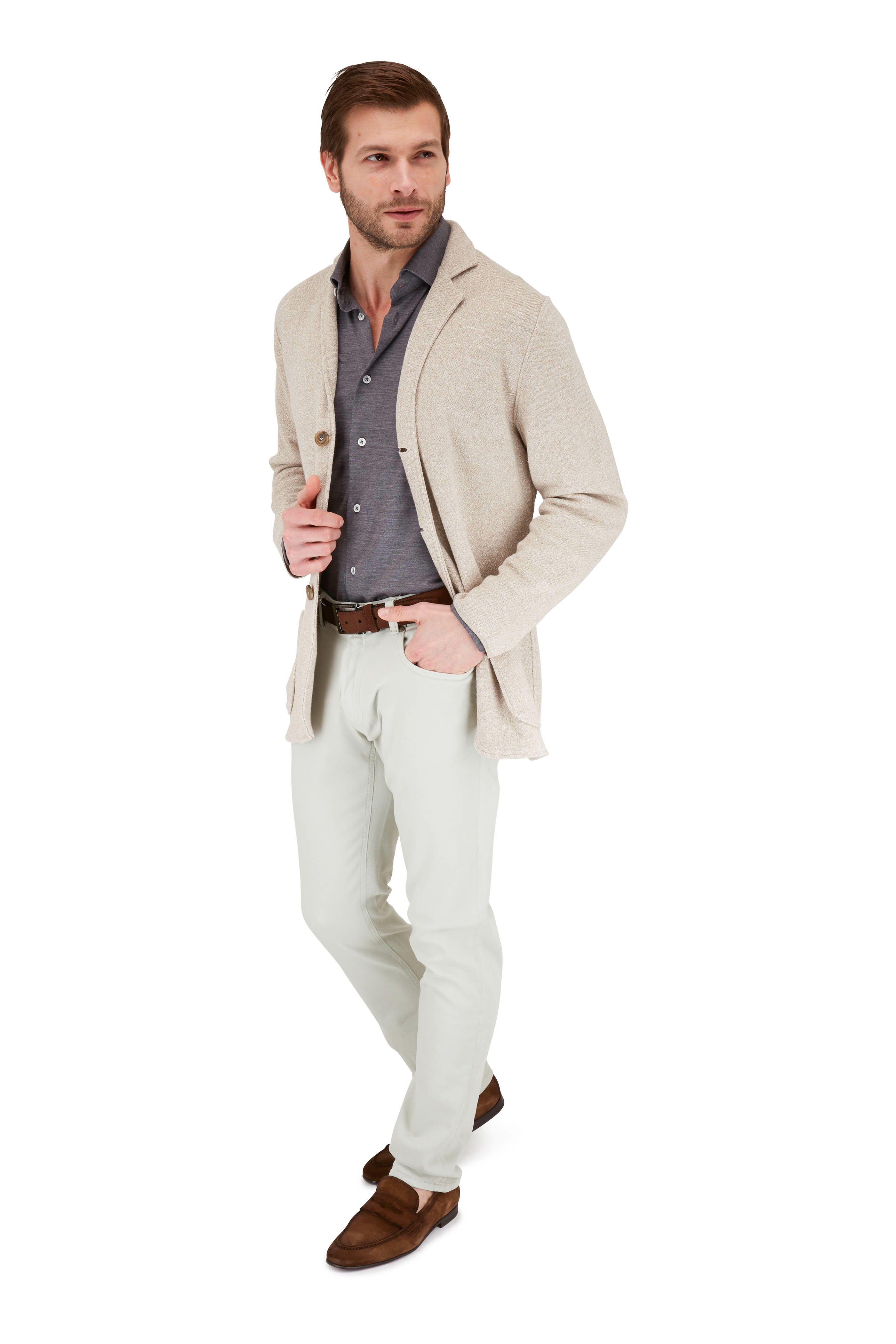 Maurizio Baldassari - Stone Five Pocket Pant | Mitchell Stores