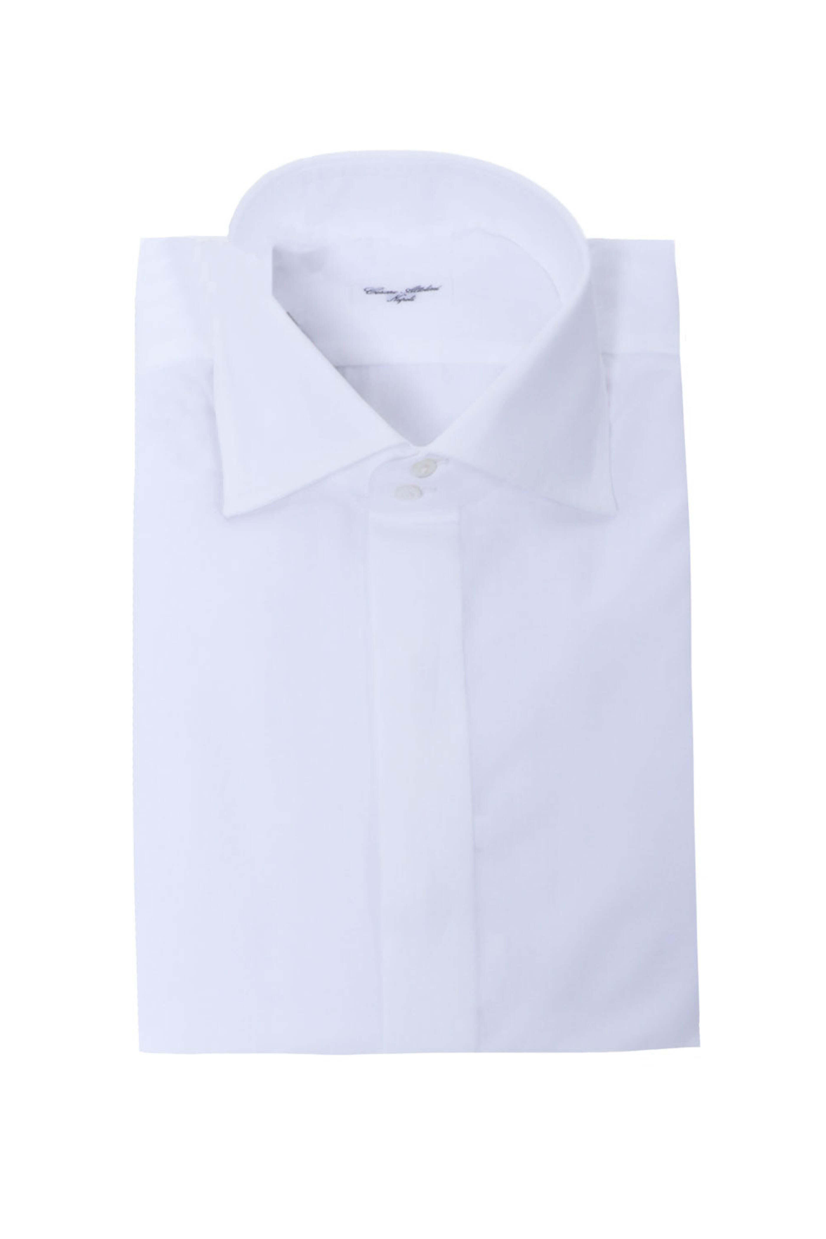 Cesare Attolini - White Formal Dress Shirt