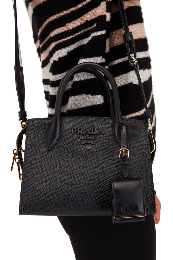 Prada - Black Saffiano Leather Bag 