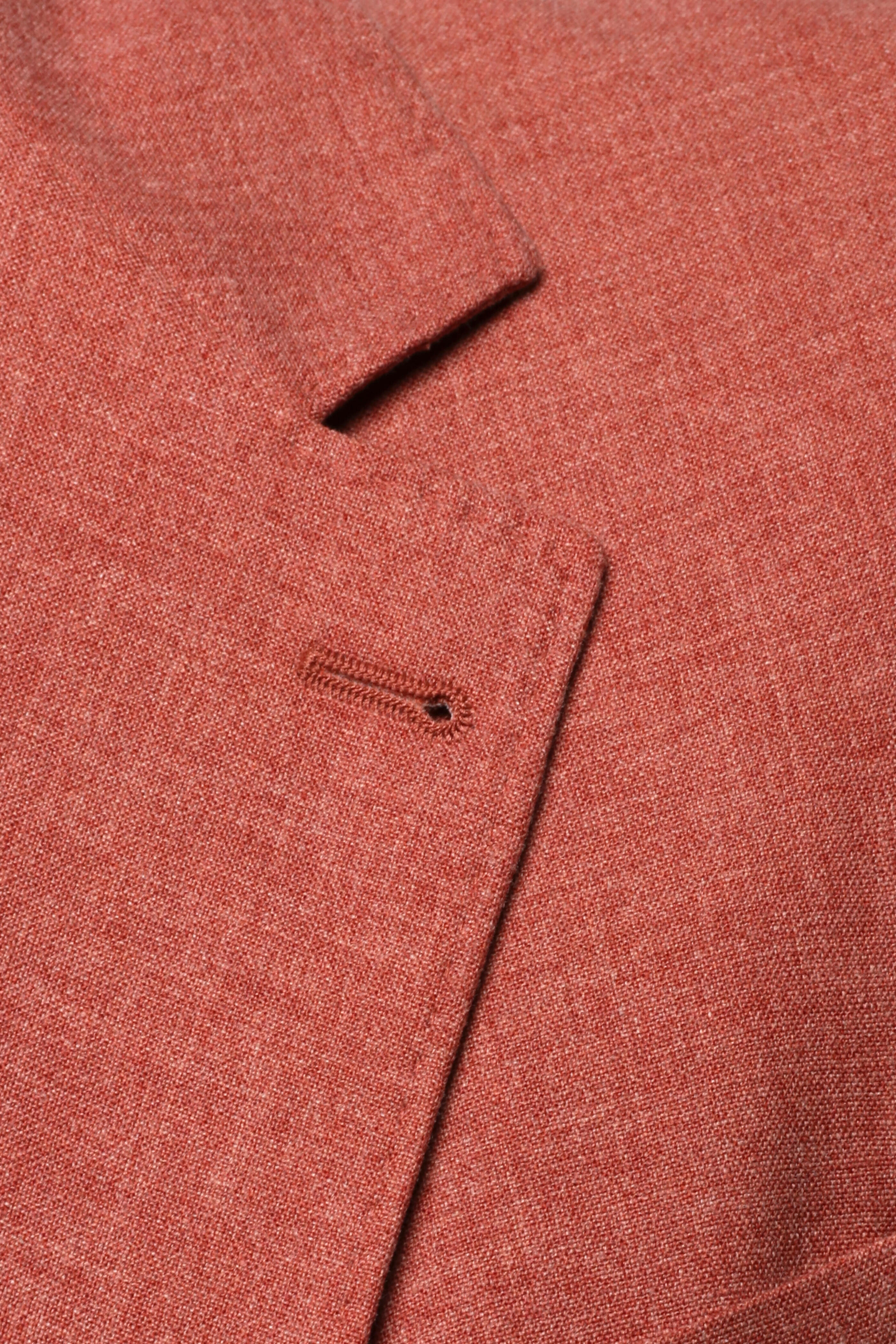 Brunello Cucinelli - Solid Orange Fancy Sportcoat