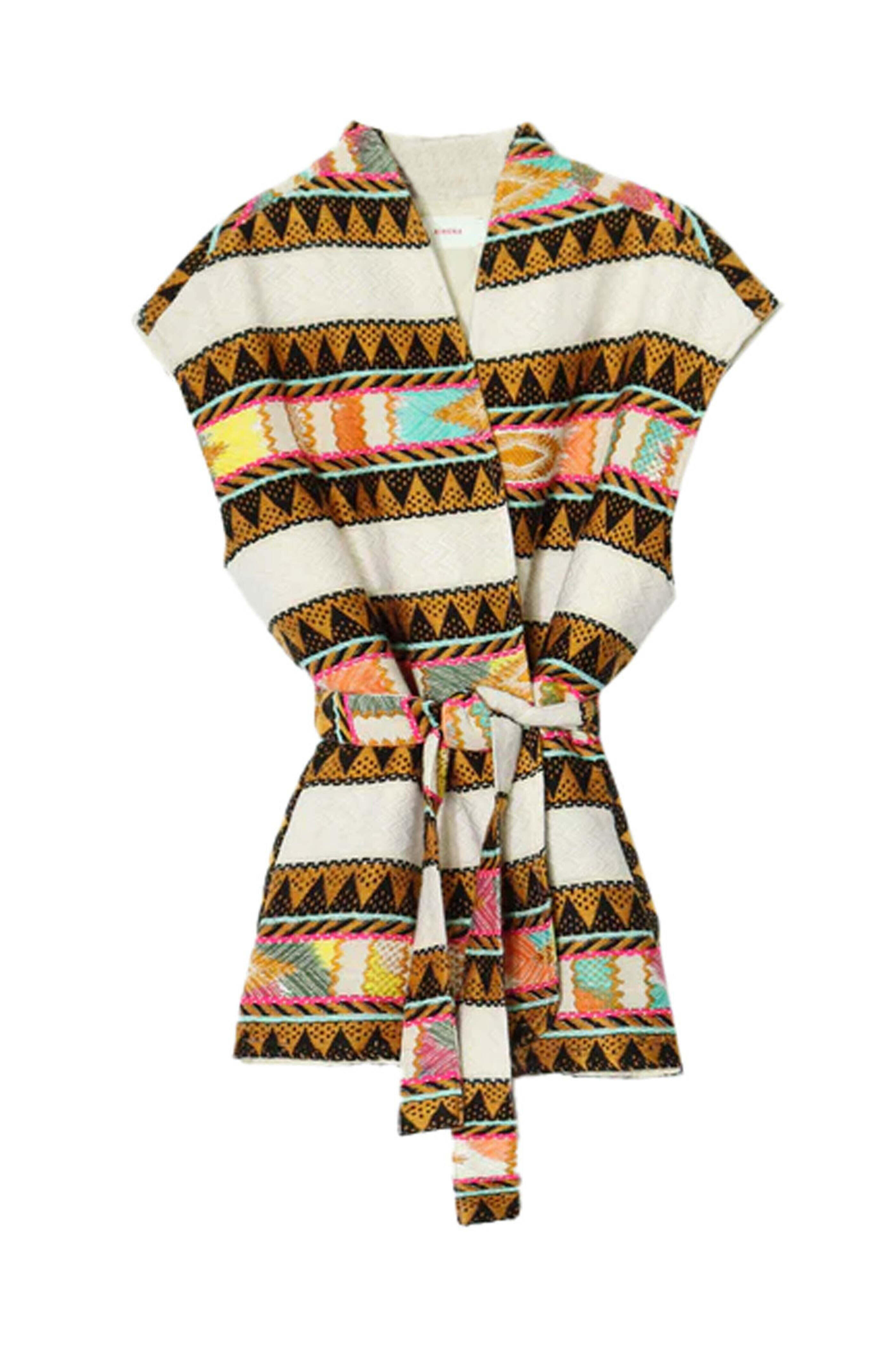 Xirena - Electric Cream Belted Brett Vest