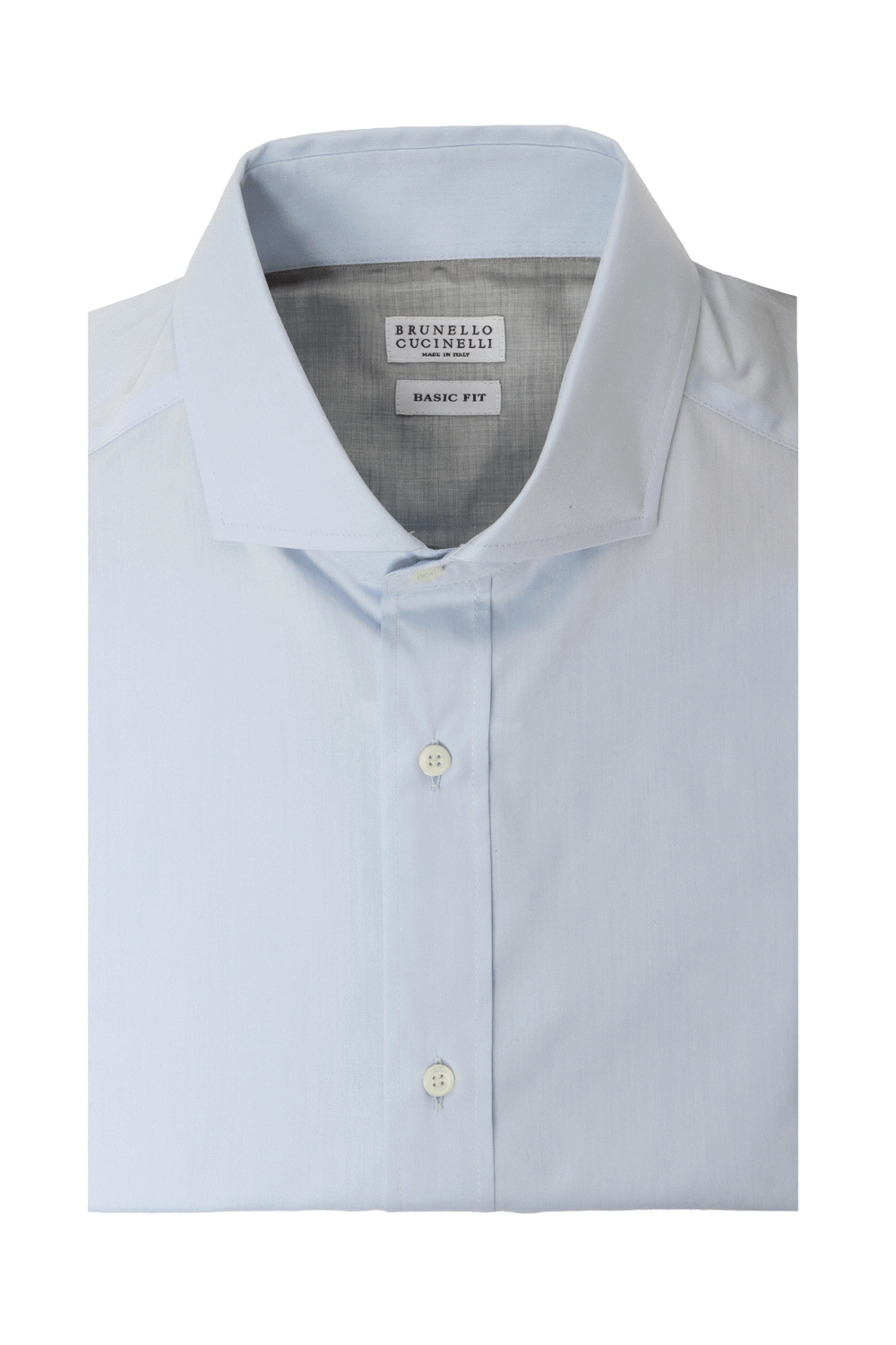 Brunello Cucinelli - Light Blue Sportshirt | Mitchell Stores