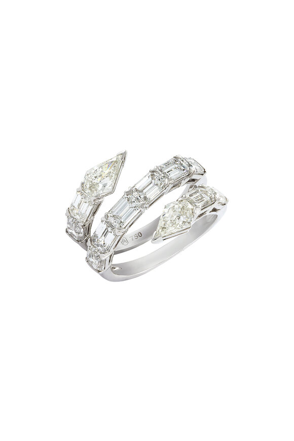 Etho Maria 18k White Gold Diamond Ring