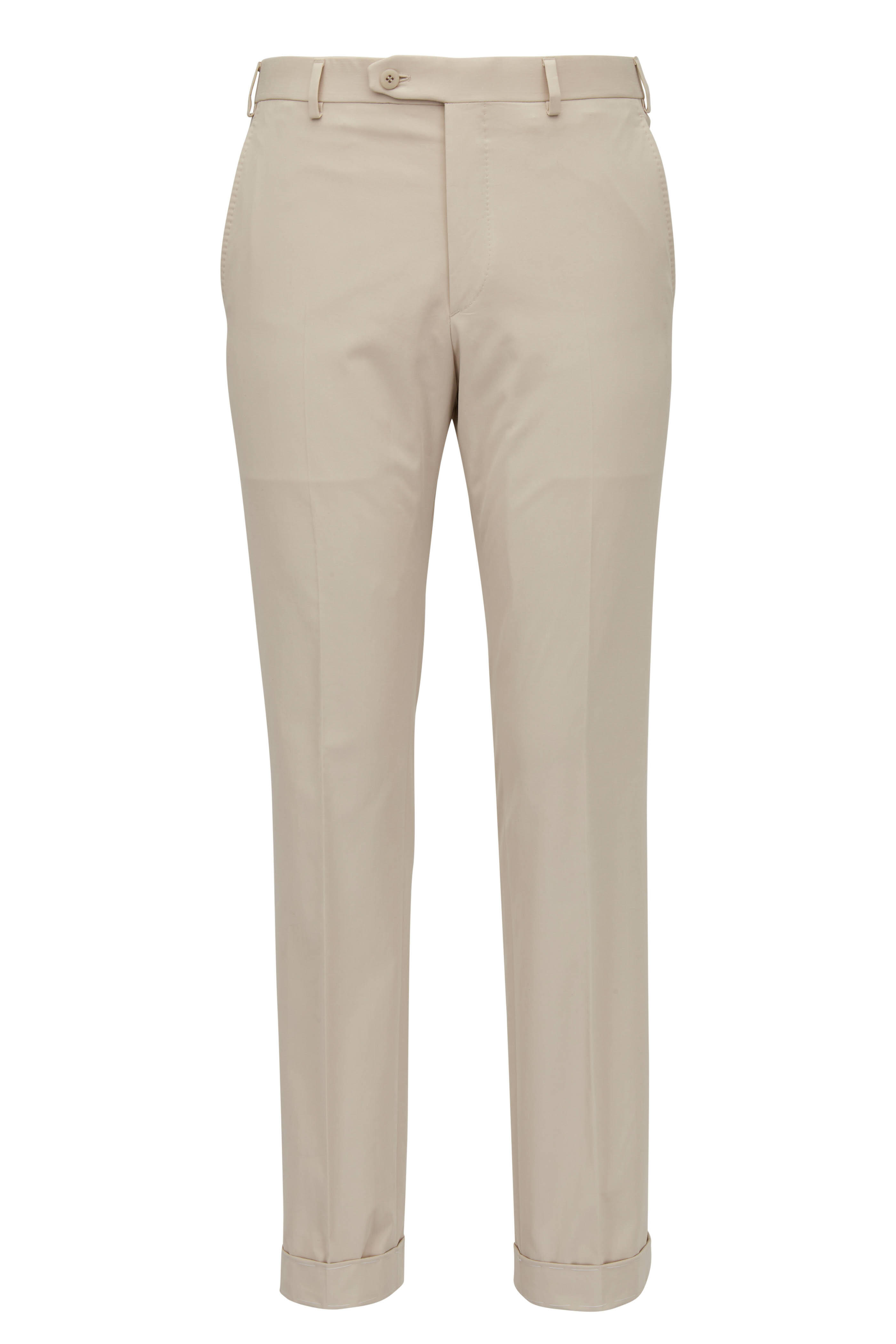 Brioni - Beige Cotton & Cashmere Suit | Mitchell Stores