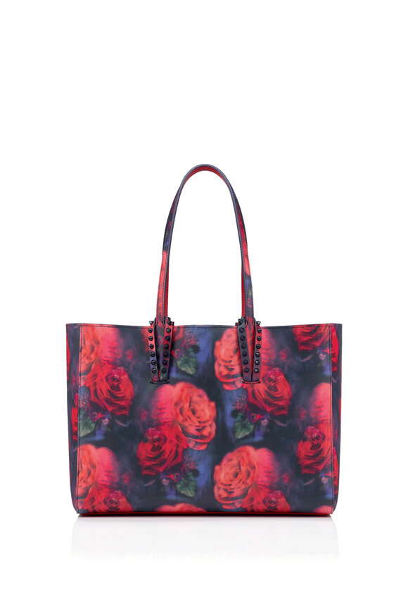トートバッグ ChristianLouboutin Borsa Christian Louboutin - Small Cabarock Tan Lasercut Leather Tote