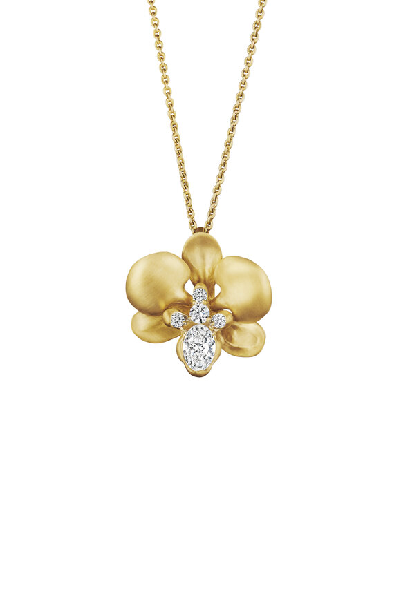 Susan Gordon Jewelry Convertible Orchid Ring & Necklace - view 2