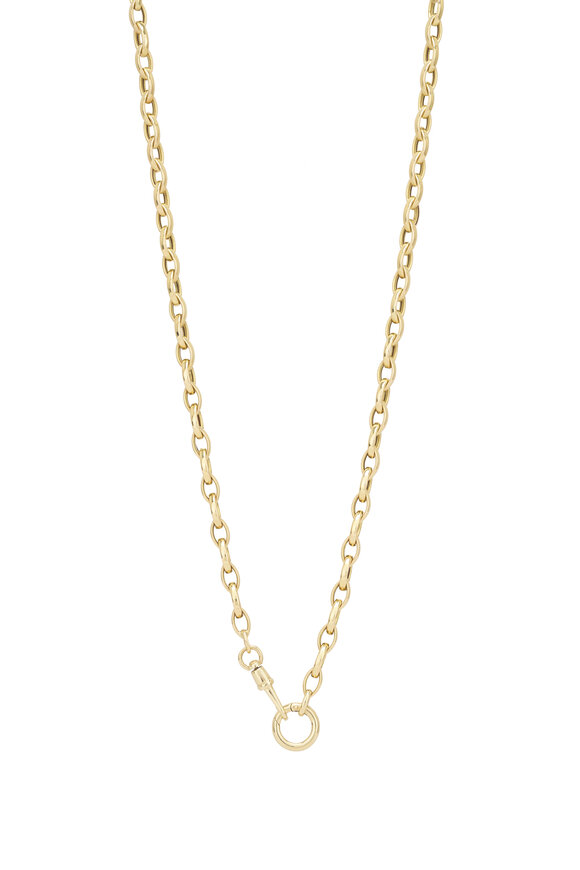 Lauren K Marquise Link Chain Necklace
