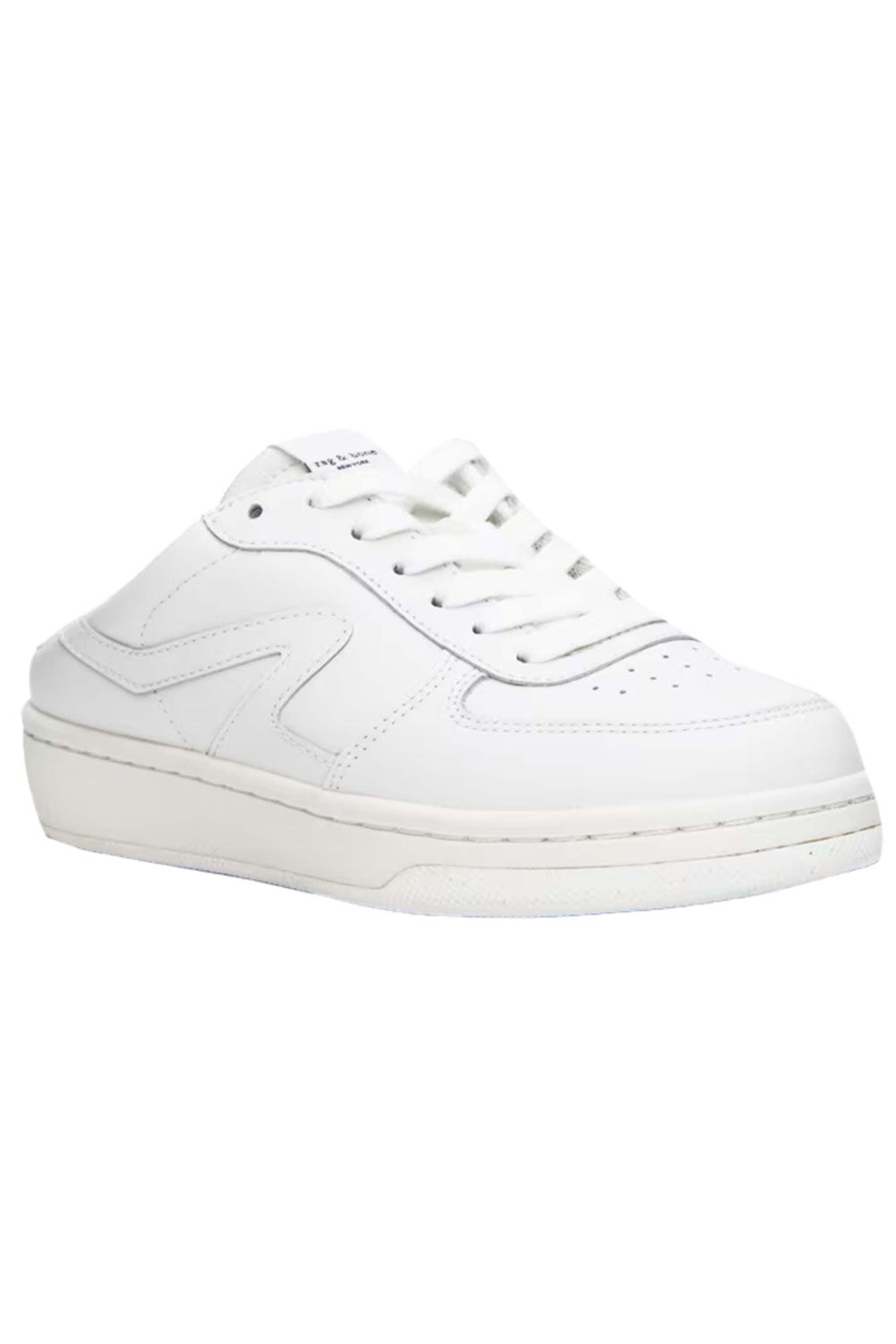 Rag & Bone - Retro Court Mule in White