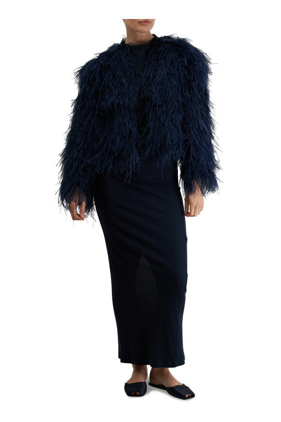 Dorothee Schumacher - Feathery Volume Midnight Jacket 