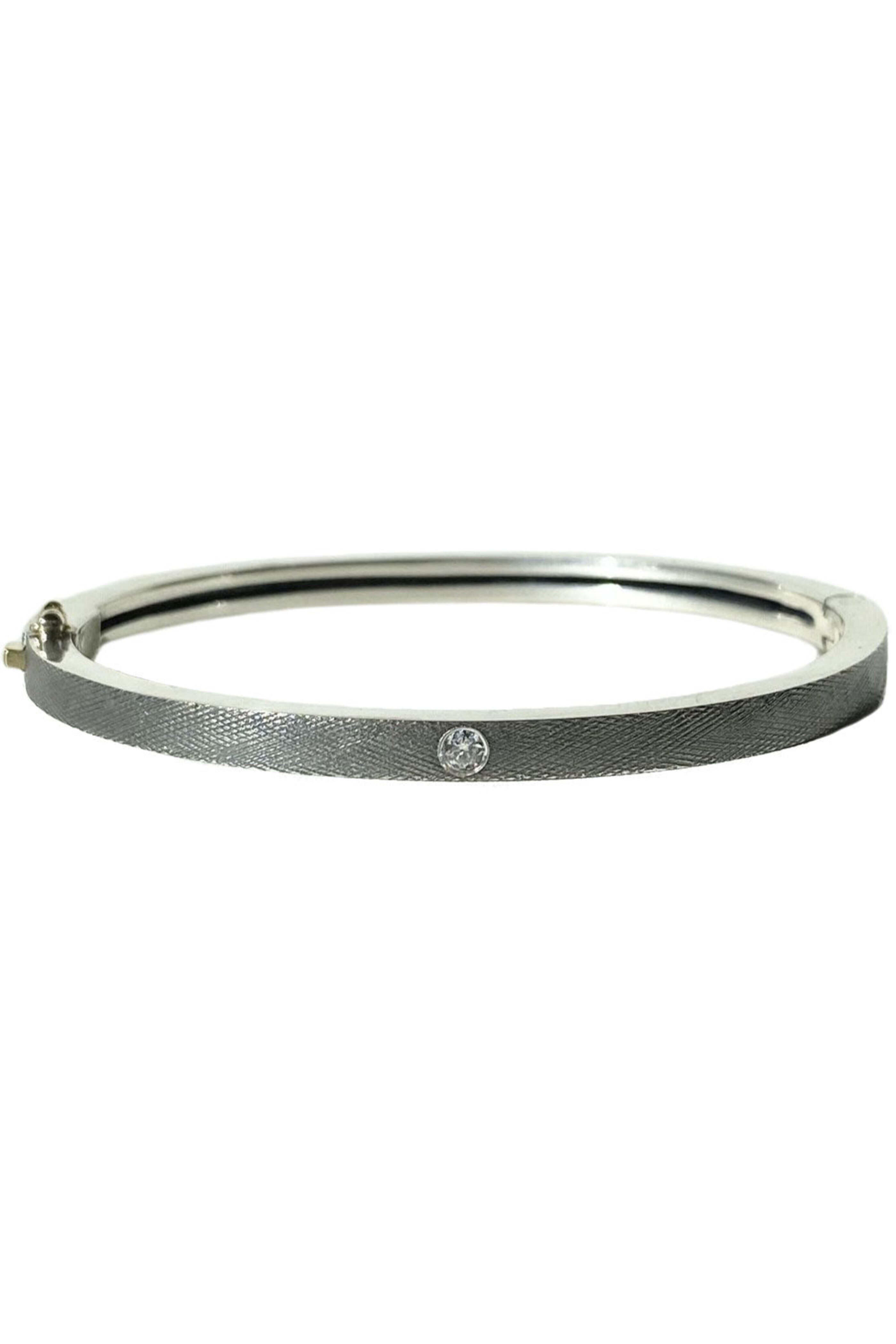 Rene Escobar - Sterling Silver Thin Valery Bangle