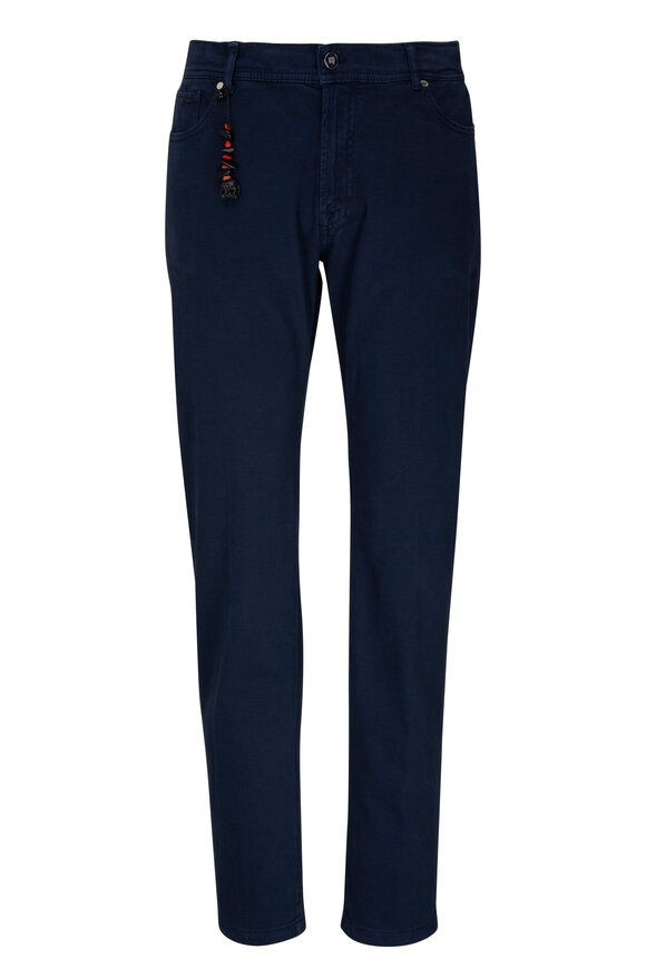 Marco Pescarolo - Neranomi Navy Brushed Lux Drill Pant