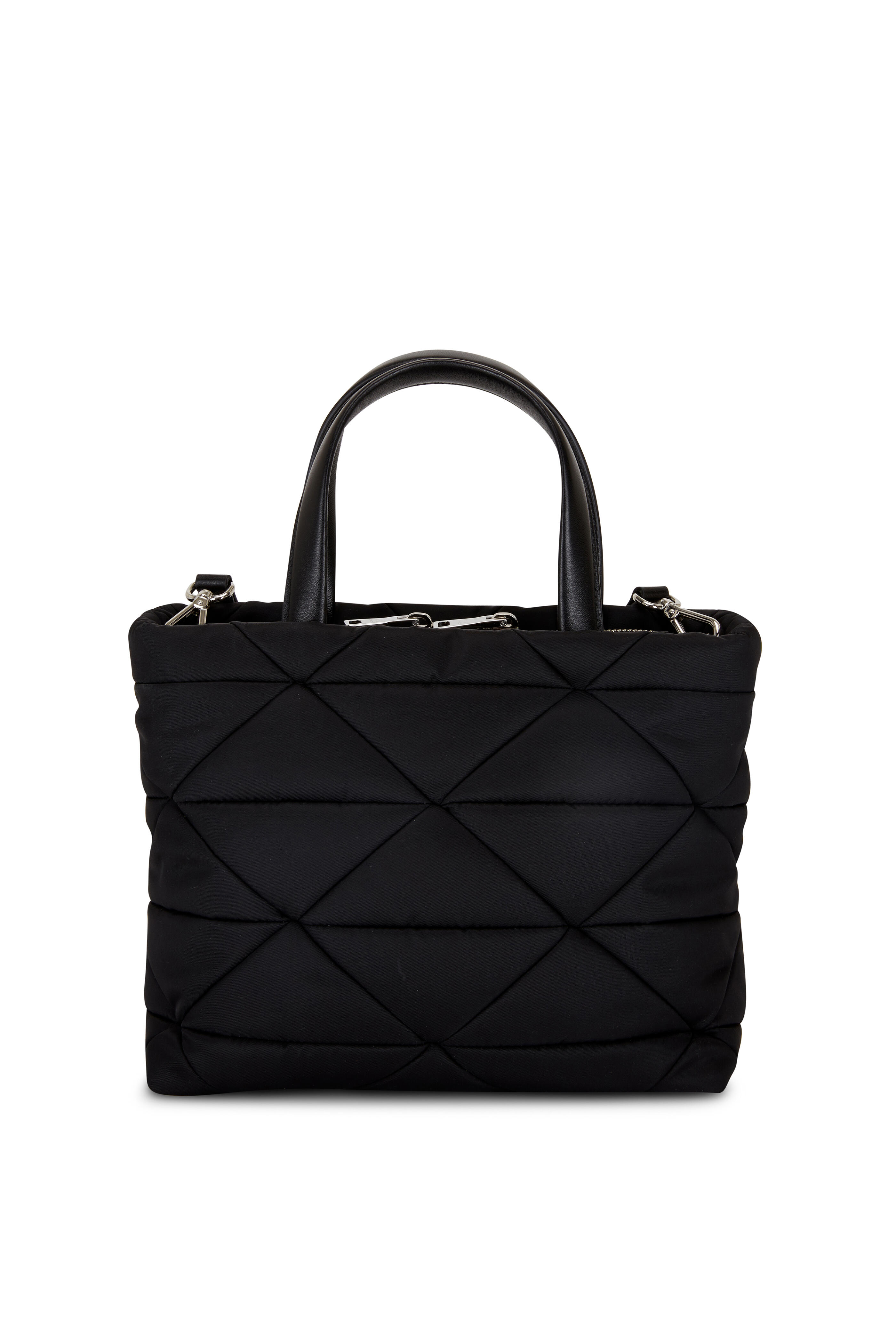 Prada quilted nylon tote bag hot sale