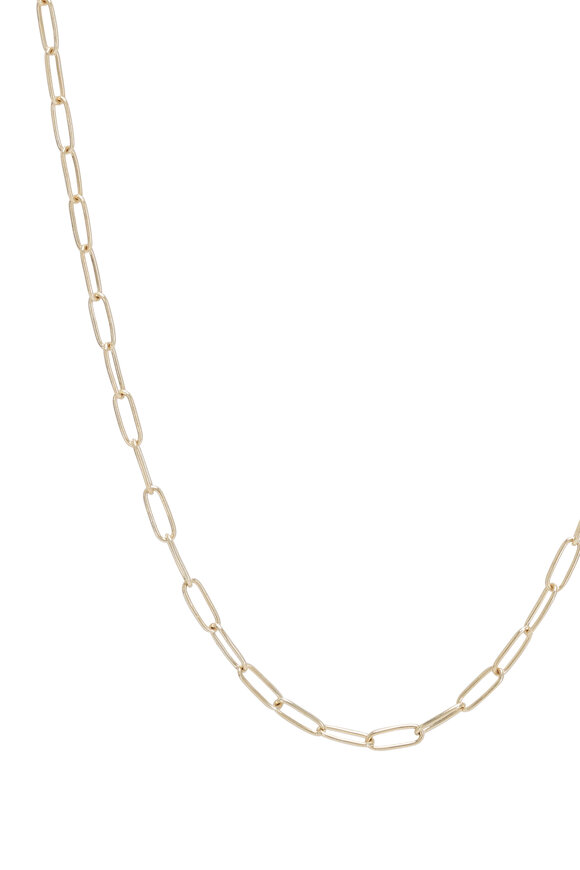 Marlo Laz - Wee Paperclip Chain Necklace