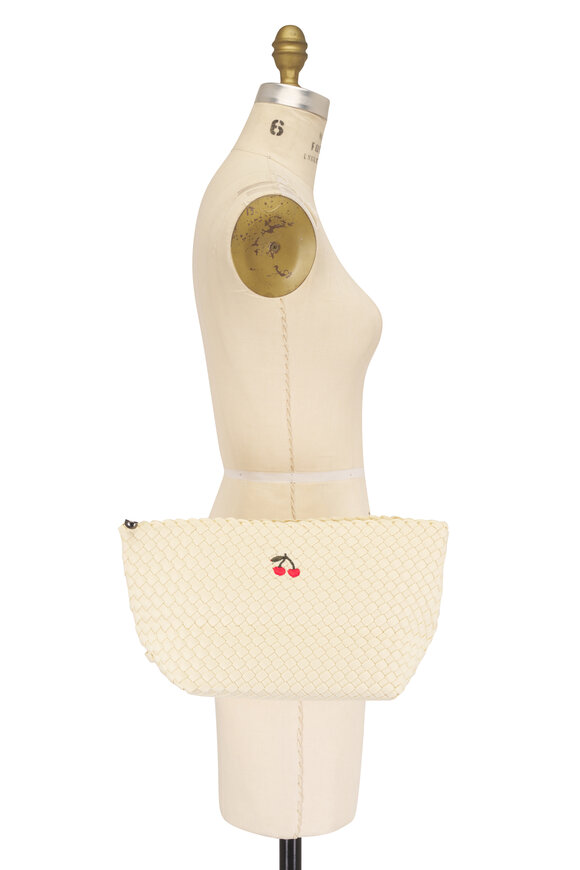 Naghedi Large Portofino Salt Cherry Cosmetic Pouch - view 5