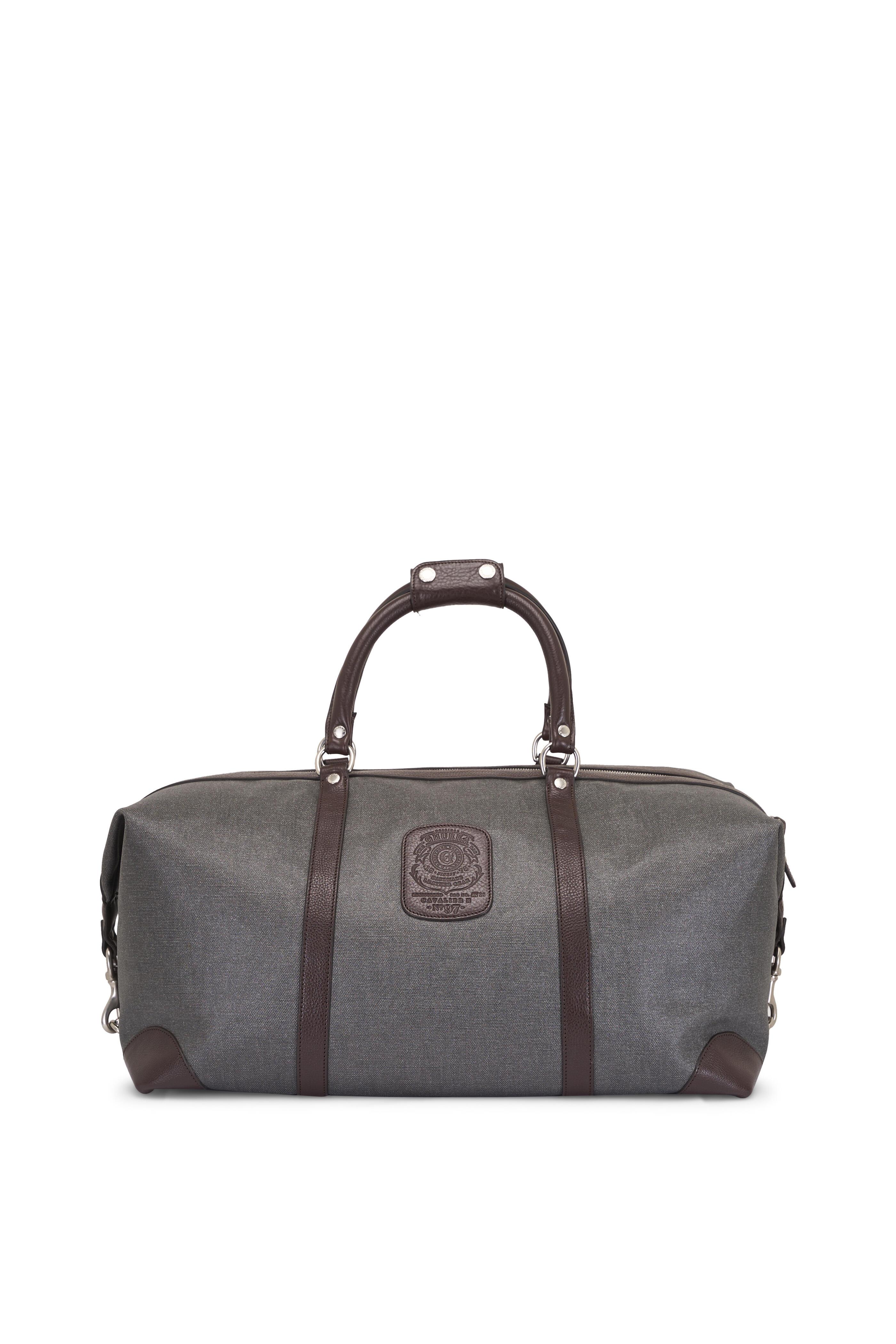Ghurka - Cavalier II No. 97 Coated Canvas Weekender Bag