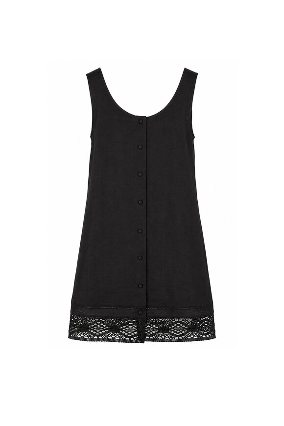 Frame Heirloom Black Mini Dress - view 1