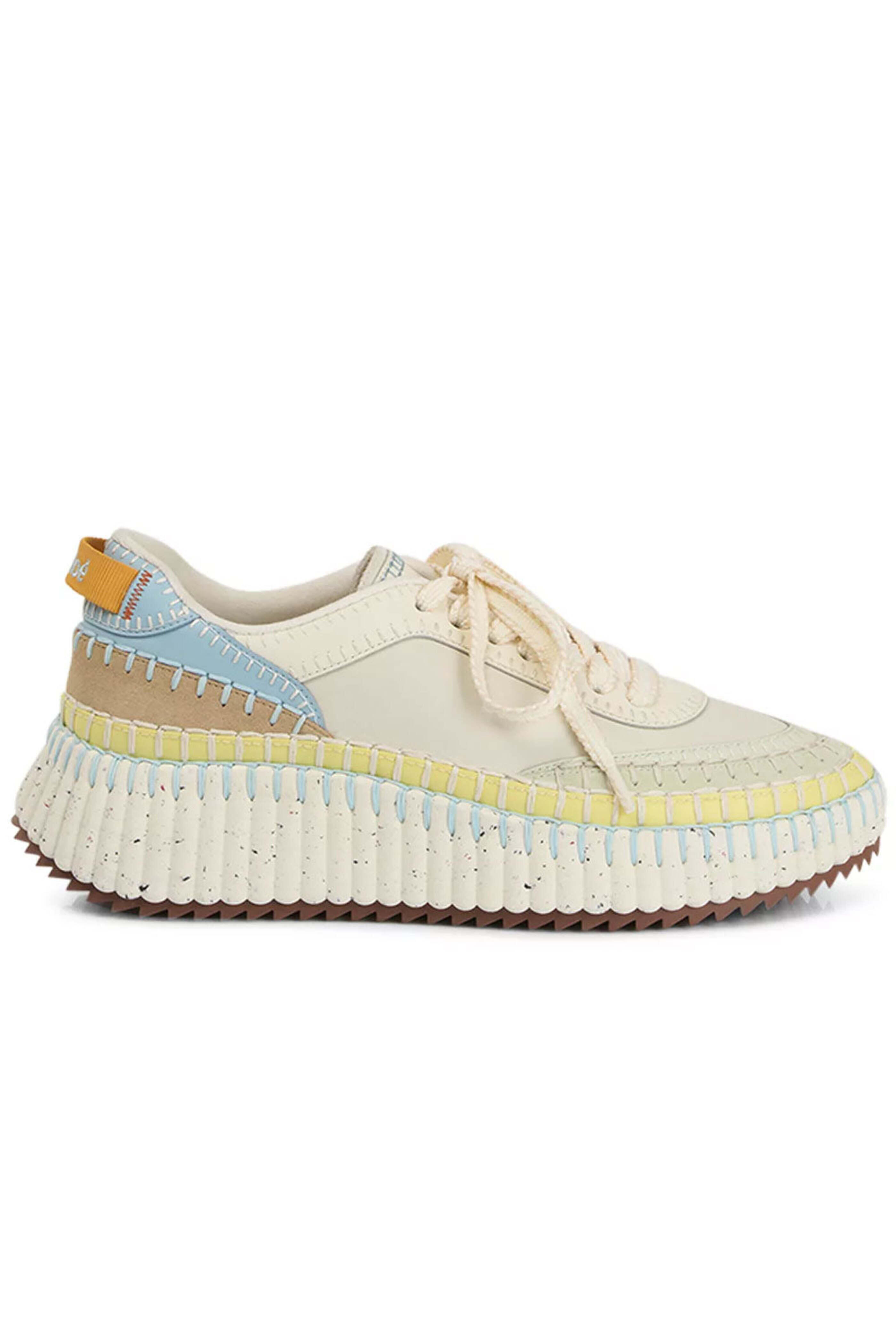 Chloé - Nama Sneaker in Cloudy Sky | Mitchell Stores