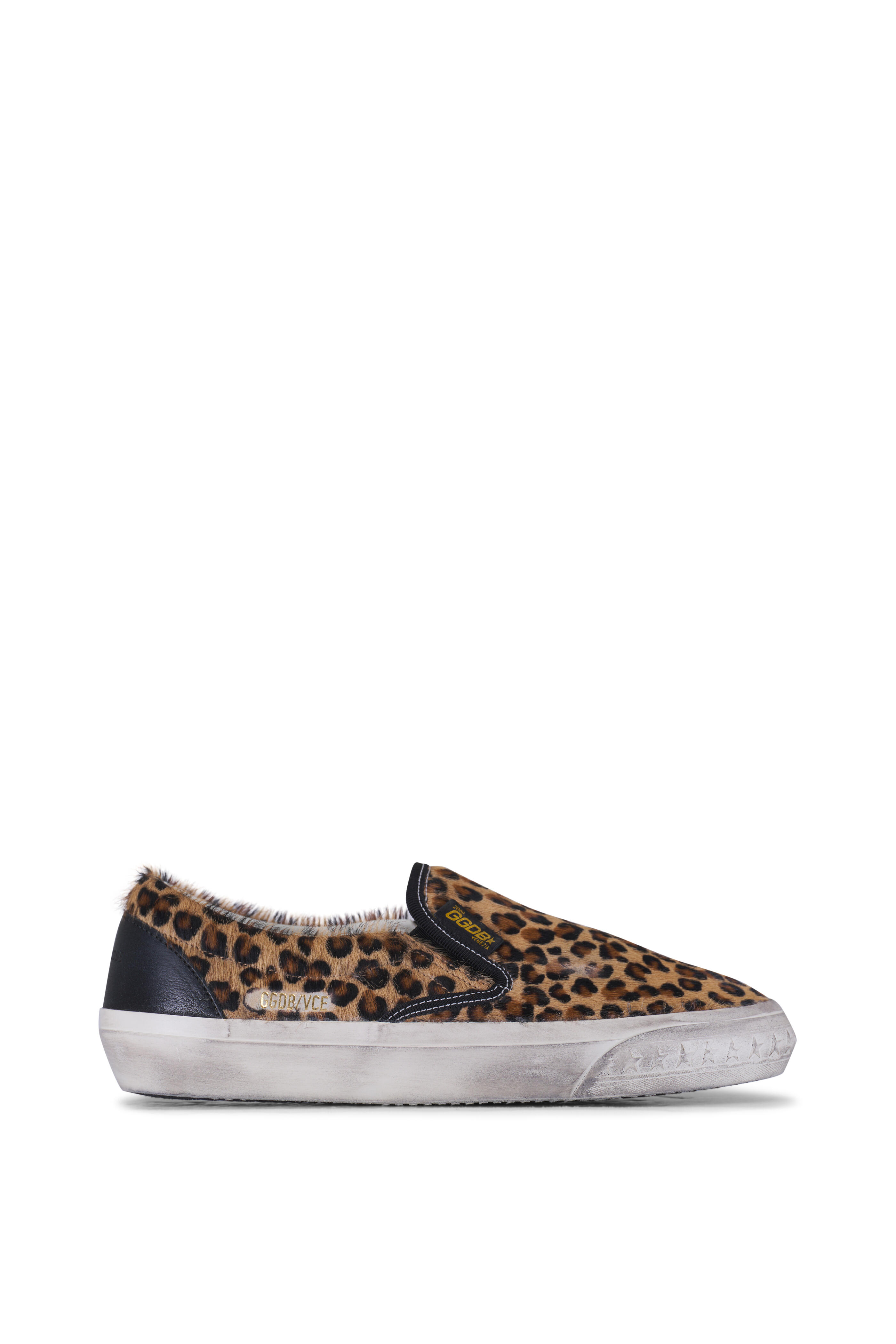 Golden Goose - VCE Animal Print Slip On Sneaker