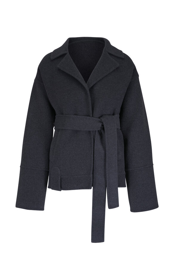Khaite - Grizzo Bryce Oversize Denim Jacket | Mitchell Stores