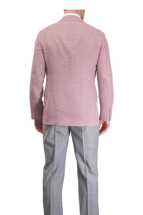 Brunello Cucinelli Pearl Wool Double Pleat Pant - view 3