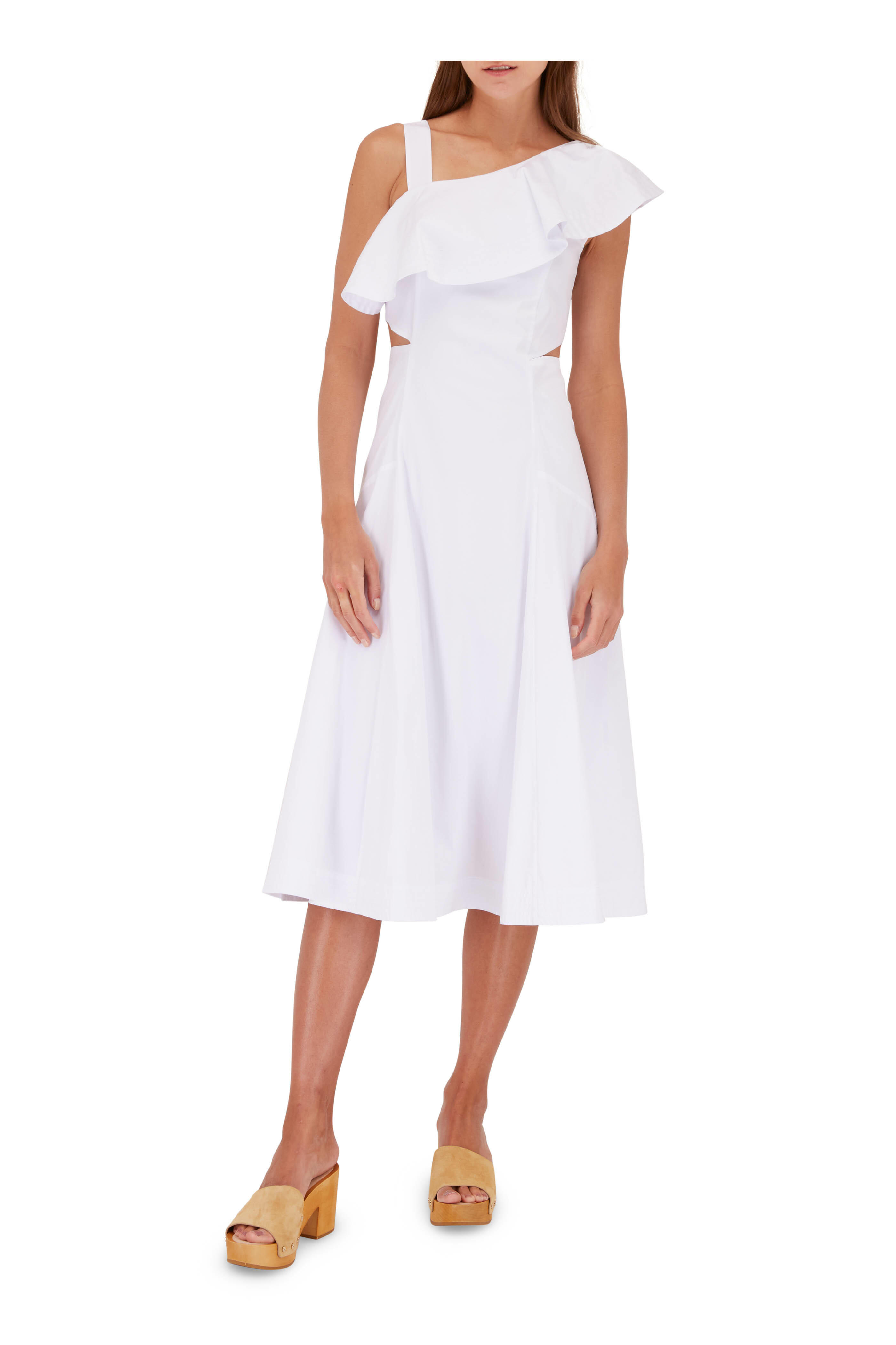 Veronica beard clearance one shoulder dress