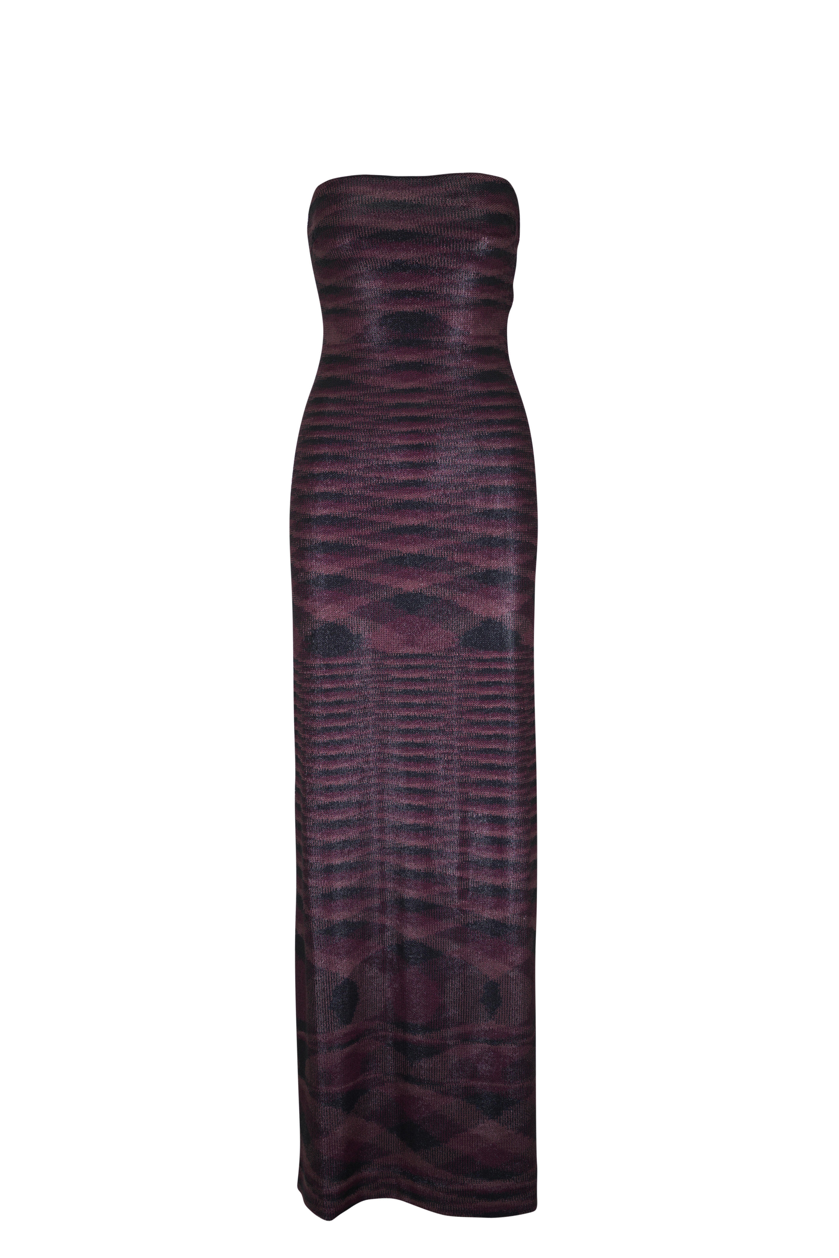 Missoni - Brown & Black Convertible Maxi Dress