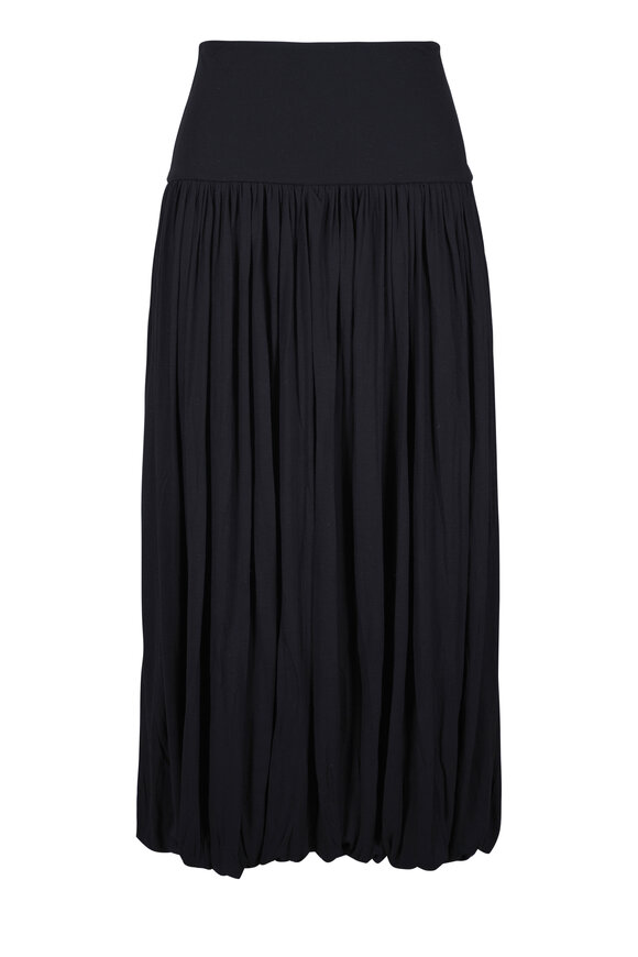 Totême Black Pleated Skirt - view 1
