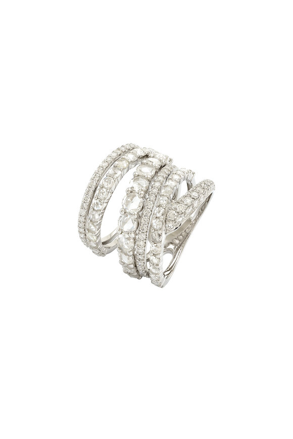Etho Maria 18k White Gold Diamond Ring