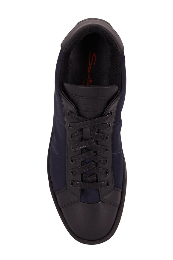 Santoni - Richard Navy Blue Nylon Sneaker