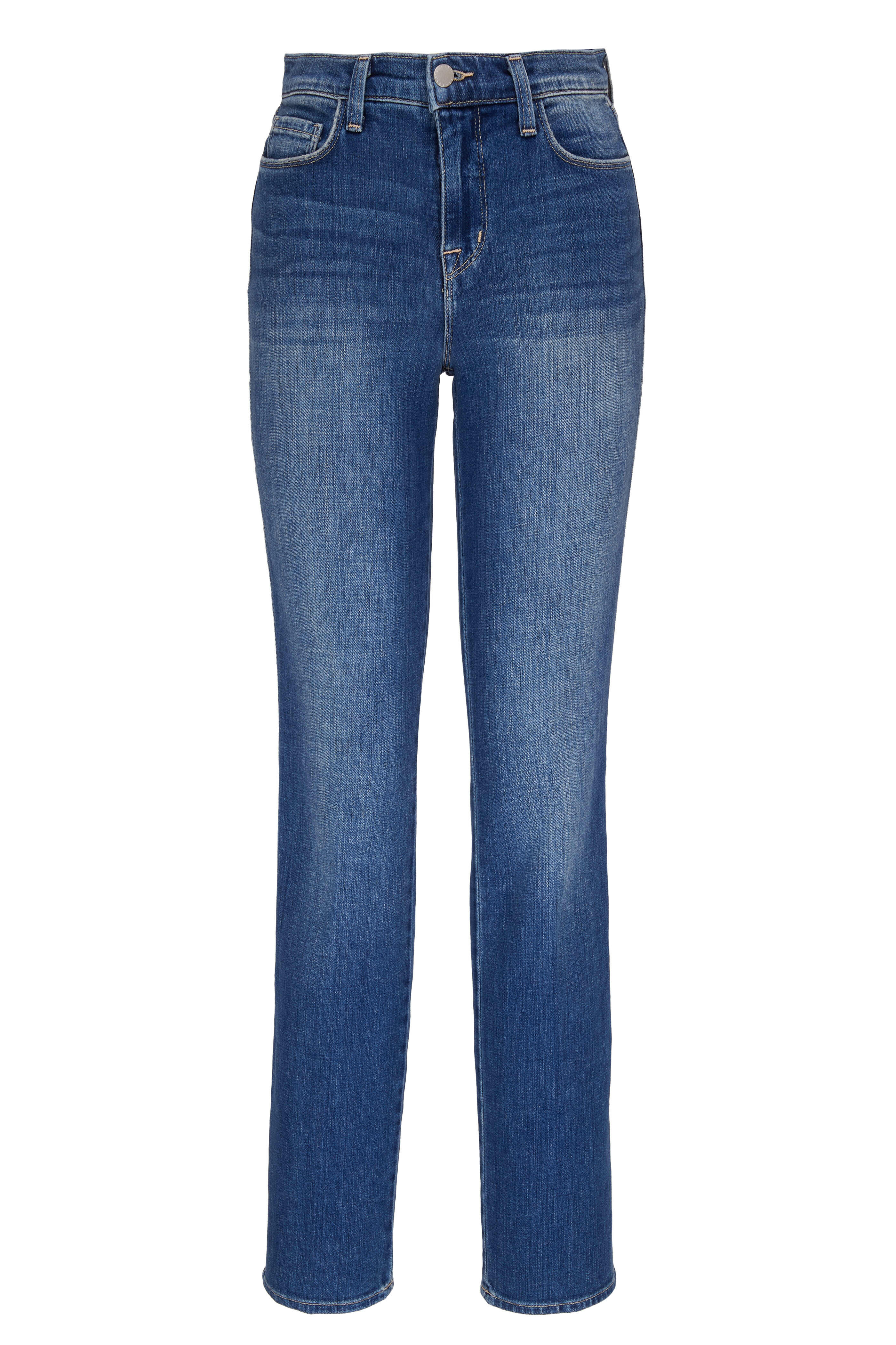 L'Agence - Dean Sequoia Mid-Rise Slim Straight Jean