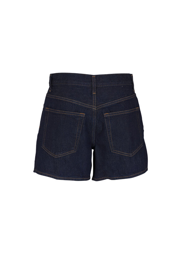 Agolde Leith Rinse Denim Shorts - view 3