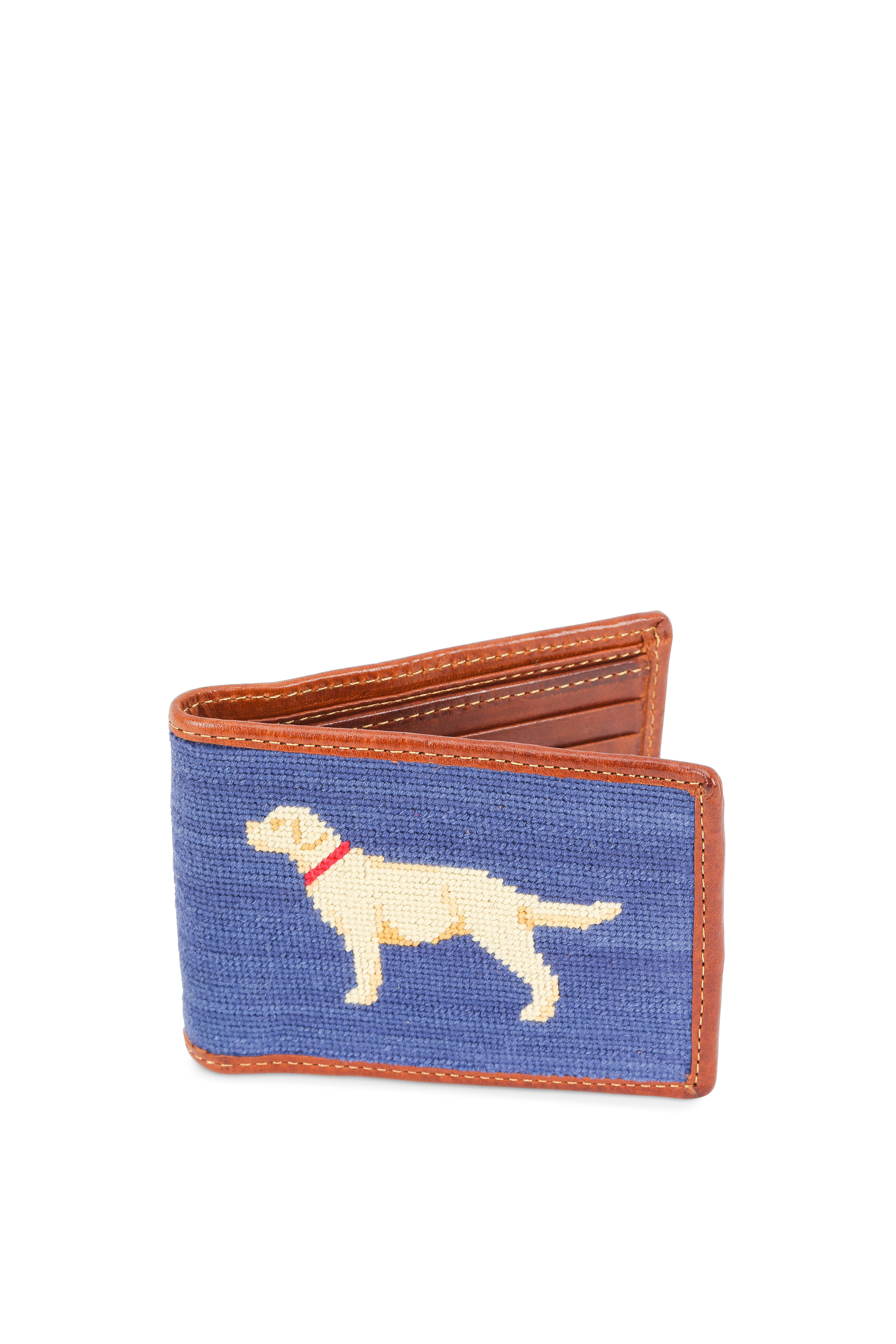 St. Louis Blues Needlepoint Bi-Fold Wallet at Smathers and Branson