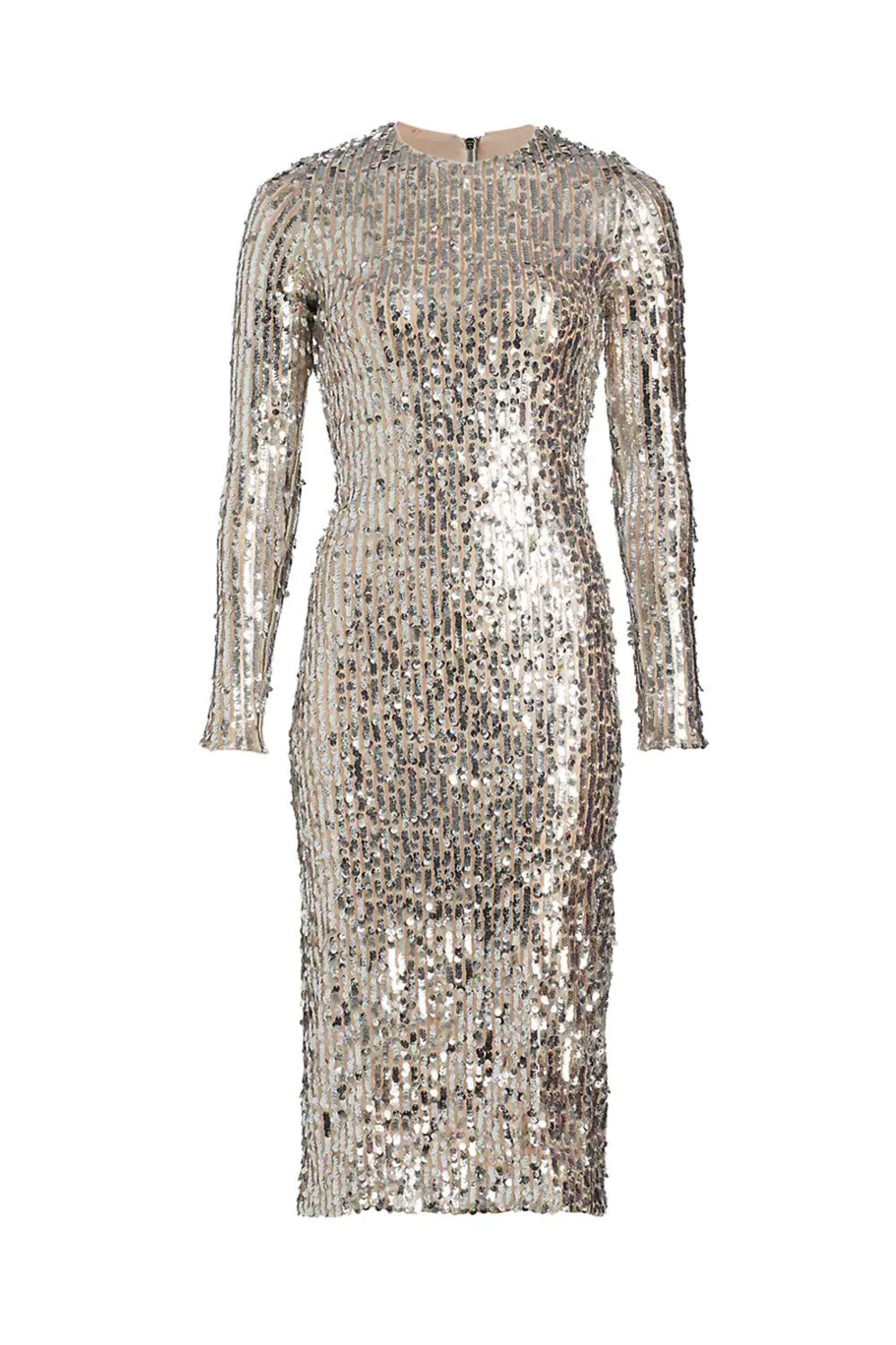 Le Superbe - Silver Oyster Studio 54 Kate Sequin Dress