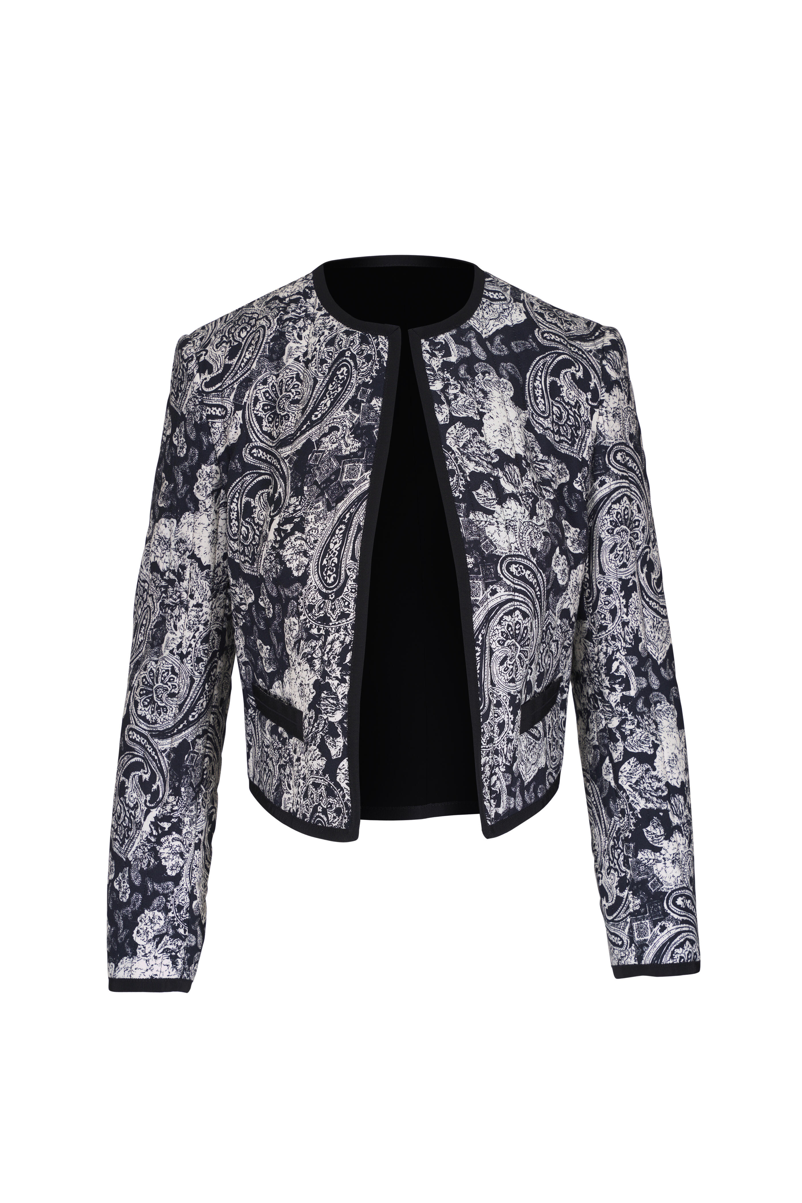 Nili Lotan - Bono Mixed Paisley Print Jacket