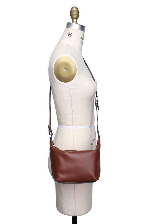 Valextra Mini Mochi Sublime Chocolate Top Handle - view 5