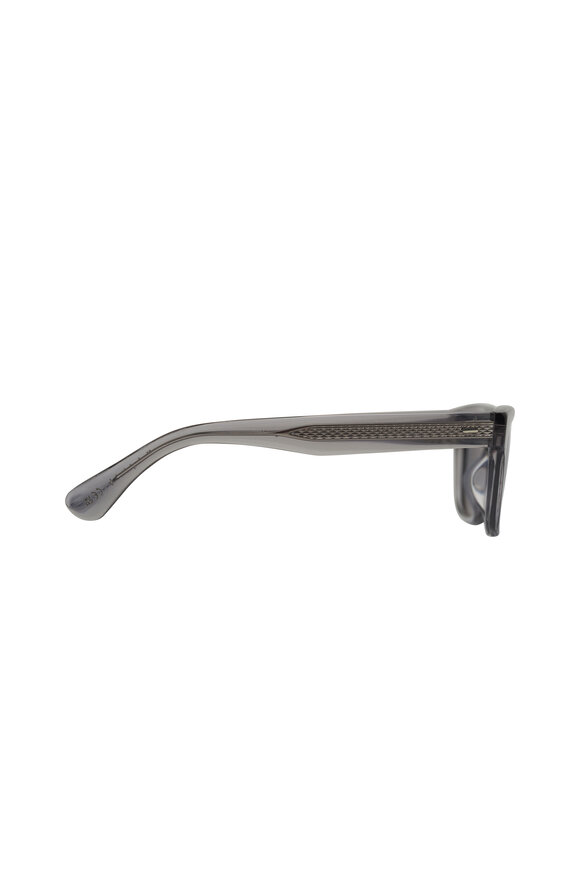 Oliver Peoples Rosson Workman Gray & Regal Blue Sunglasses - view 3