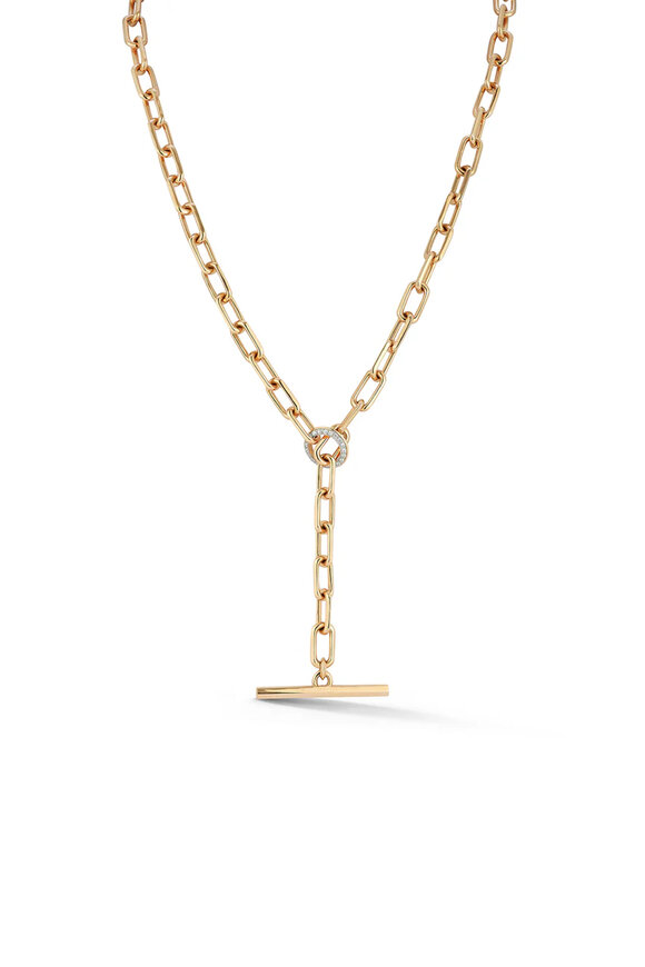Walters Faith Saxon Diamond Chain Link Necklace