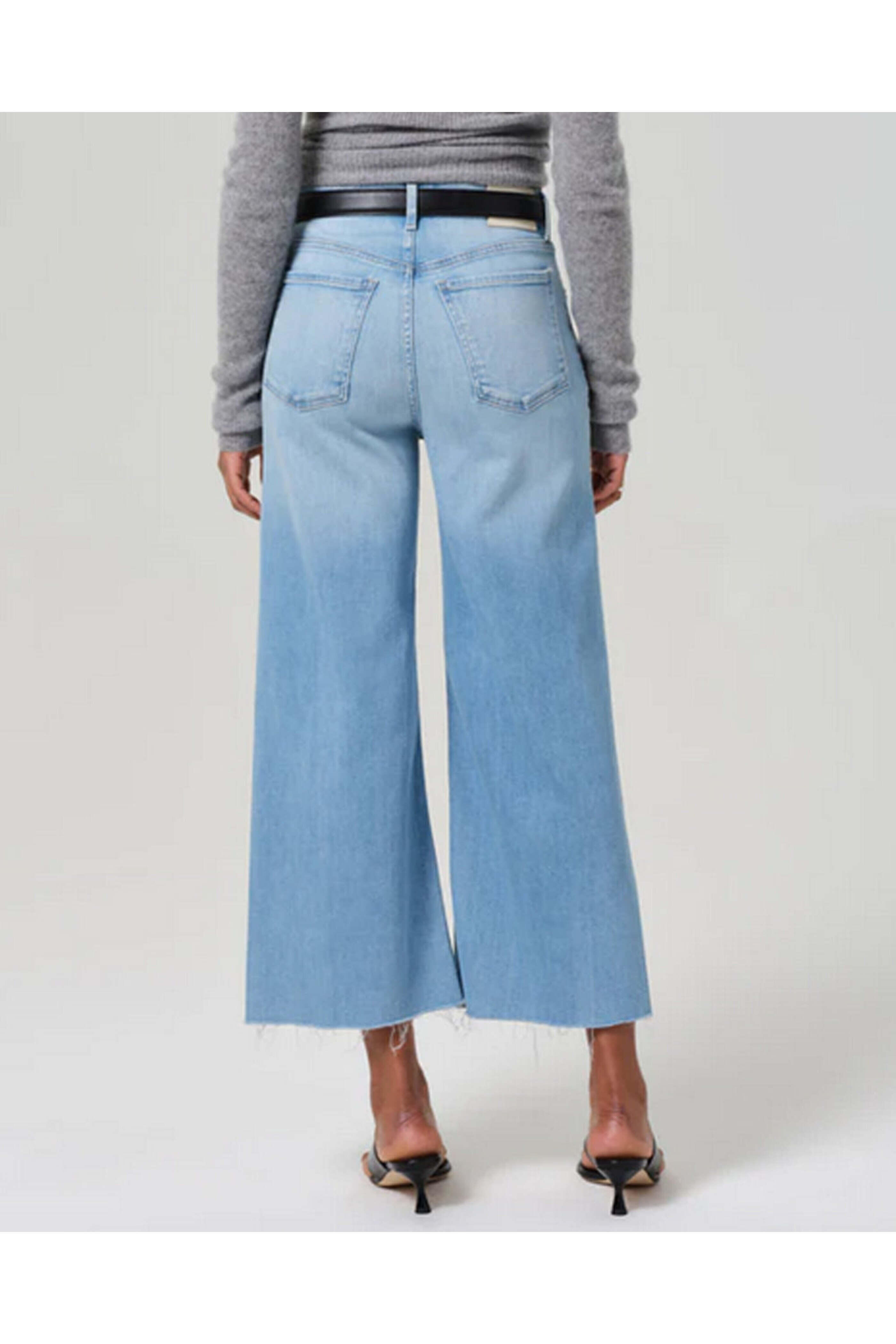 Citizens of Humanity - Lyra Wide Leg Crop Jean in Belmont