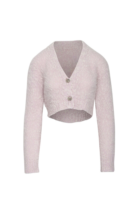 Marni Light Pink Crop Cardigan