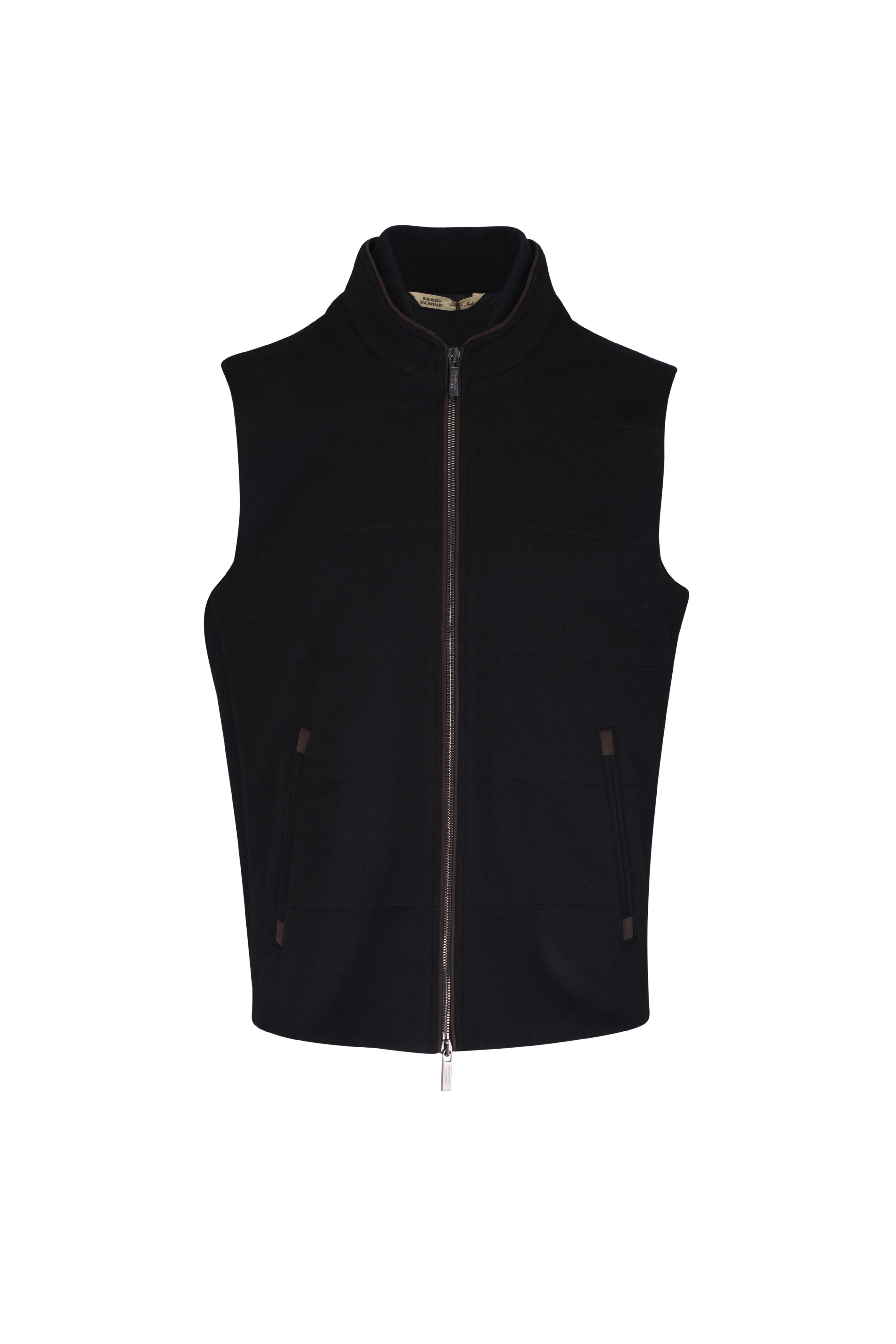 Maurizio Baldassari - Black Cashmere Vest
