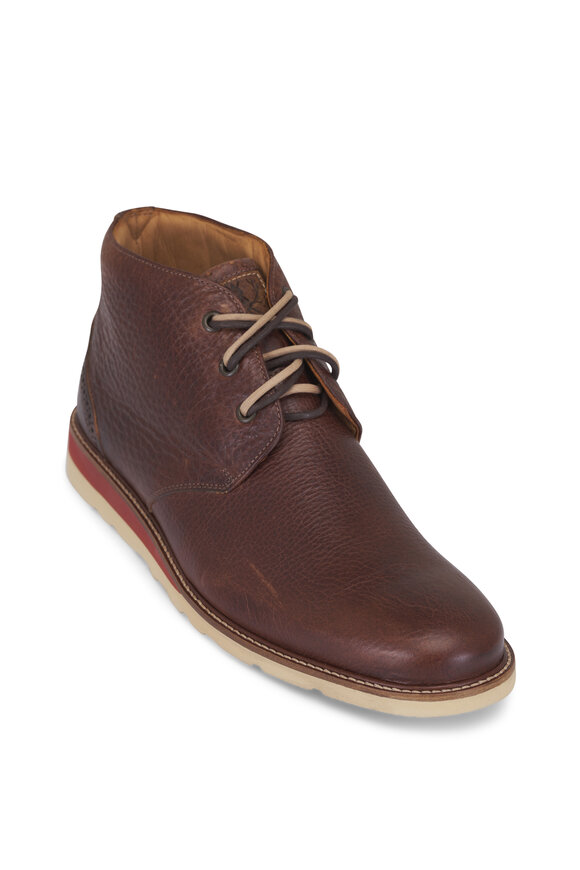 Martin Dingman Blue Ridge Chestnut Leather Chukka Boot