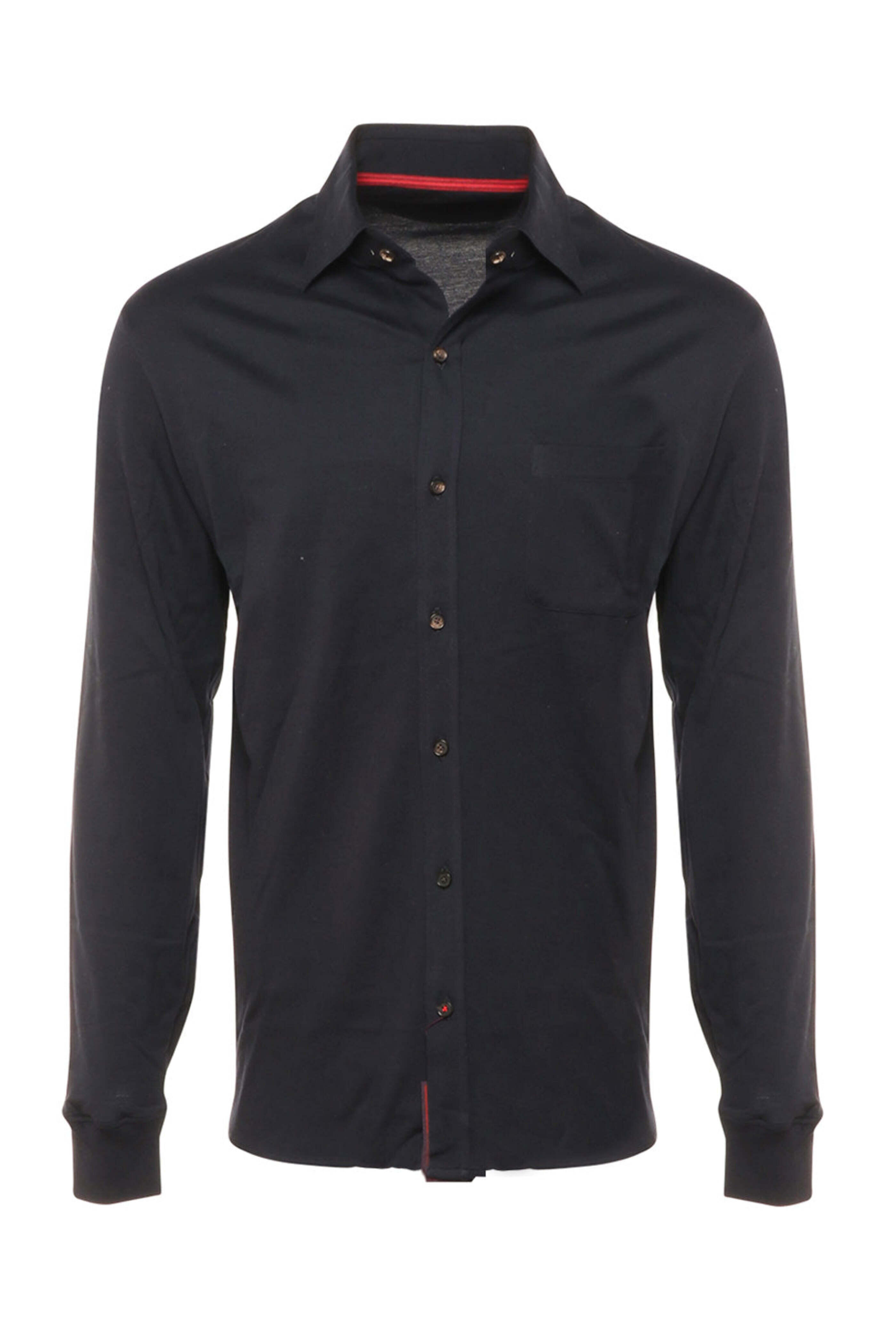 Isaia - Navy Hybrid Shirt