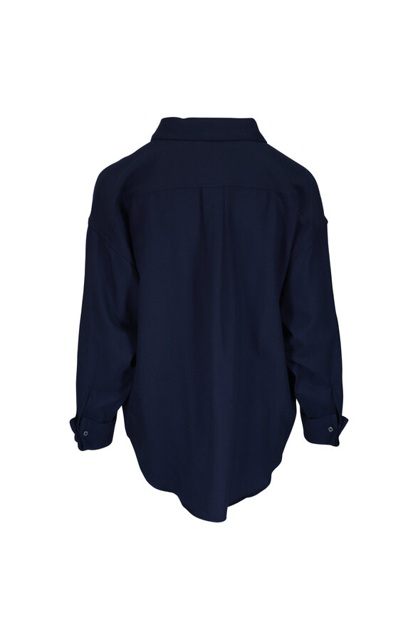 The Elder Statesman Twilight Cashmina Boxy Shirt - view 2