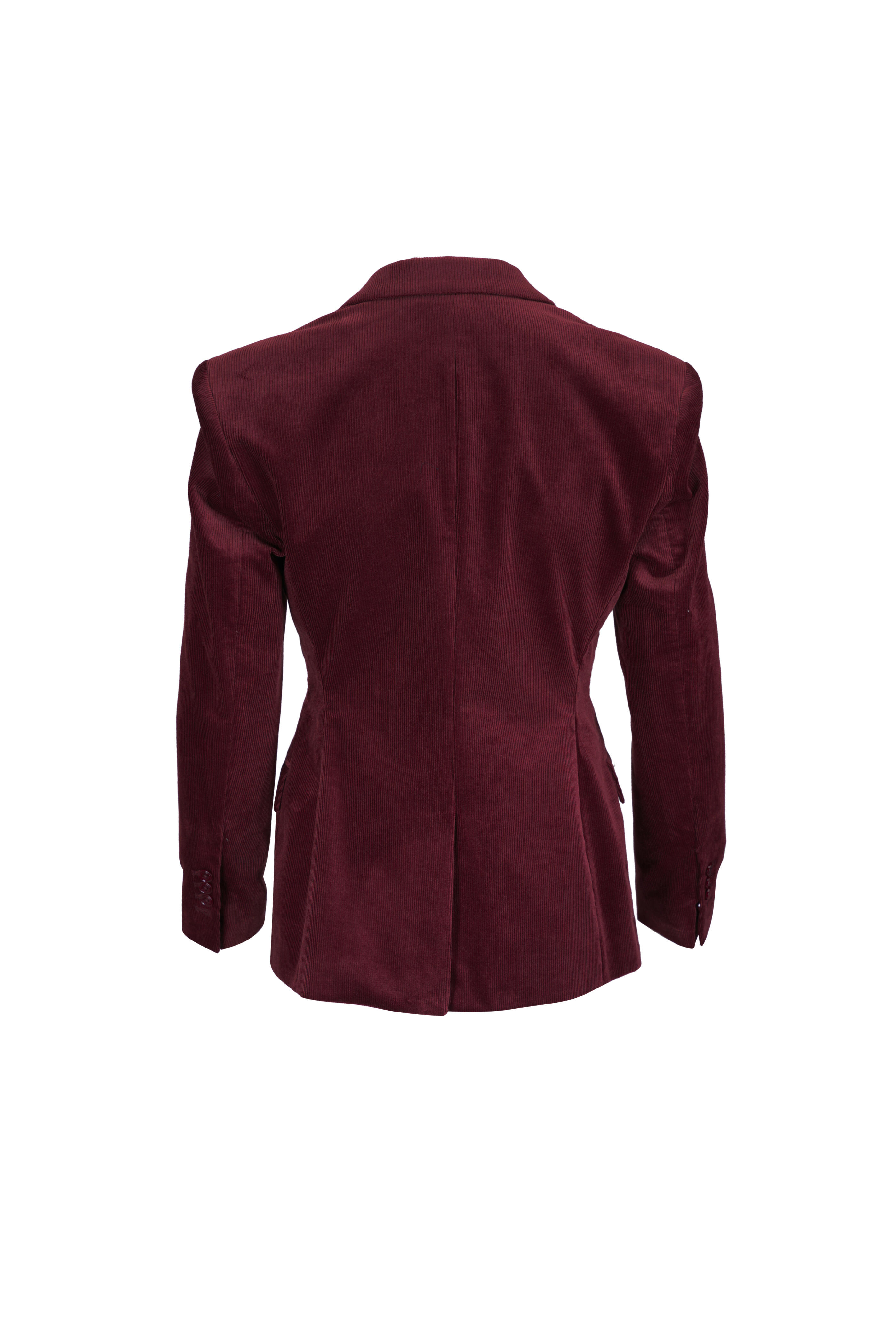 Dorothee Schumacher - Twisted Structure Maroon Corduroy Jacket