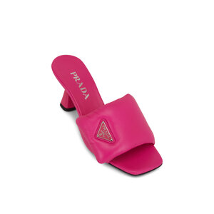 靴 PRADA Heart Leather Mules INTO · INTO