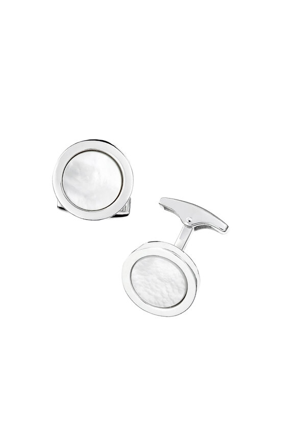 Jan Leslie Mother Of Pearl Cufflinks