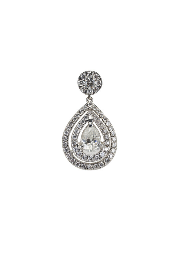 Lowy & Co - Pear Shape Diamond Earrings