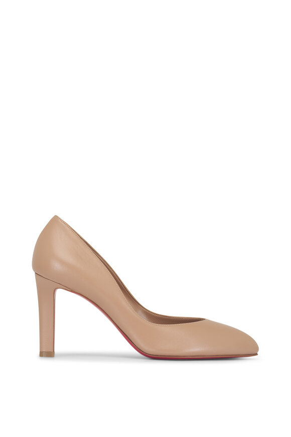 Christian Louboutin Fannylove Blush Leather Pump, 85mm - view 3