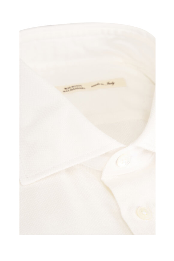 Maurizio Baldassari Santini Light Beige Solid Sport Shirt - view 2